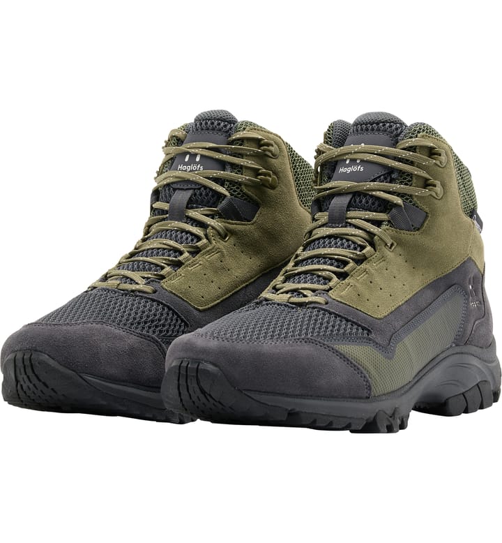 Haglöfs Skuta Proof Mid Men Magnetite/Olive Green