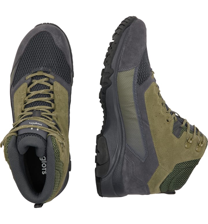 Haglöfs Skuta Proof Mid Men Magnetite/Olive Green Haglöfs Skuta Proof Mid Men Magnetite/Olive Green