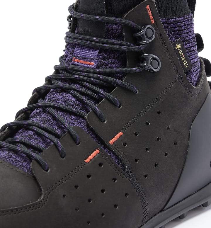 Haglöfs Duality AT1 GTX Mid Women True black/Purple rain Haglöfs Duality AT1 GTX Mid Women True black/Purple rain