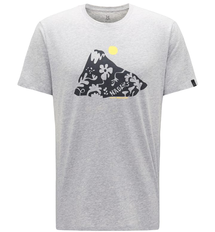 Camp Tee Men Grey Melange/Signal Yellow Camp Tee Men Grey Melange/Signal Yellow