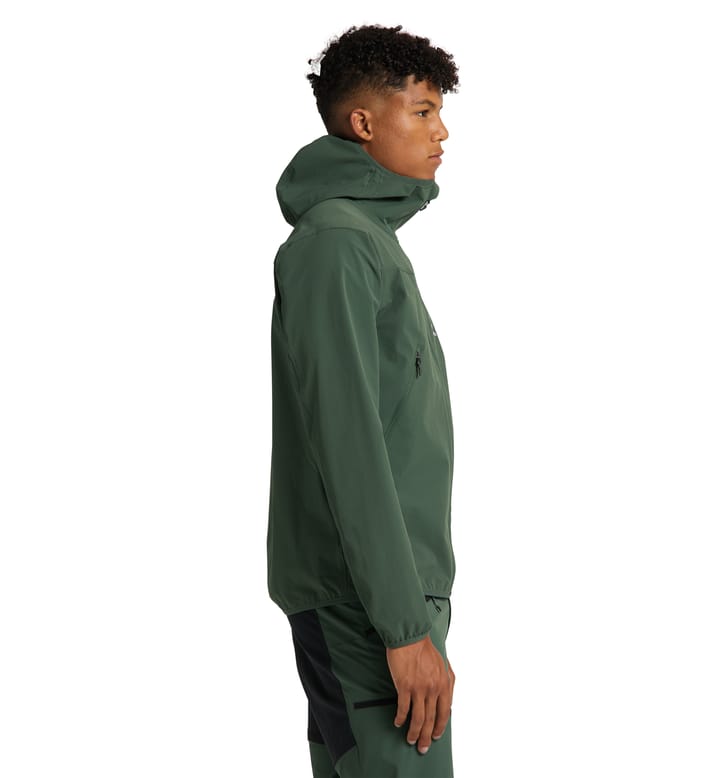 Natrix Hood Men Fjell Green Solid Natrix Hood Men Fjell Green Solid