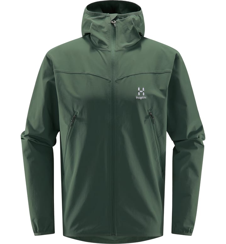 Natrix Hood Men Fjell Green Solid