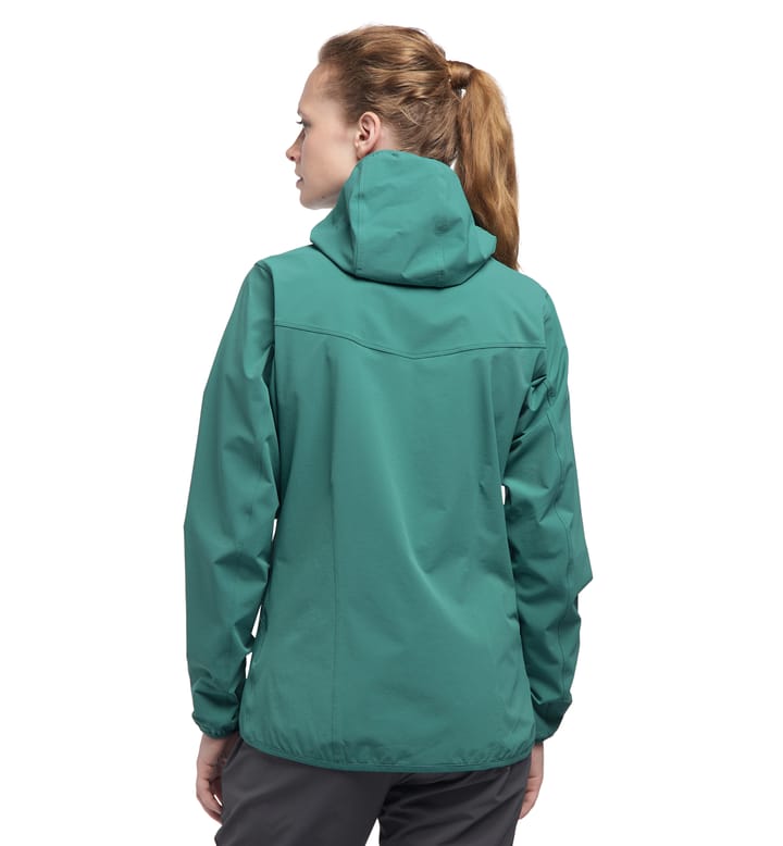 Natrix Hood Women Willow Green Natrix Hood Women Willow Green