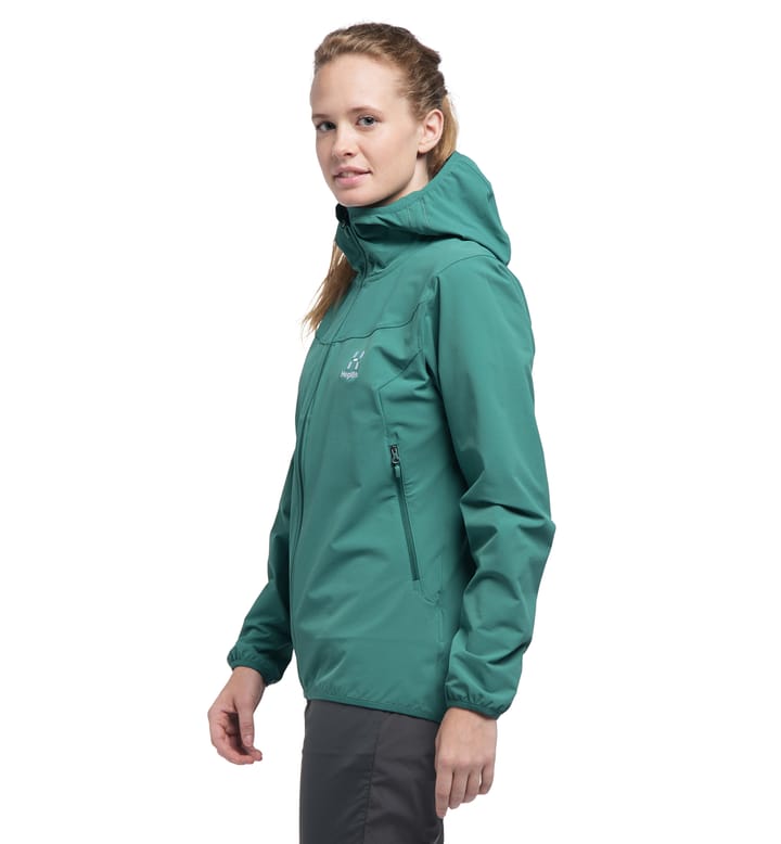 Natrix Hood Women Willow Green Natrix Hood Women Willow Green