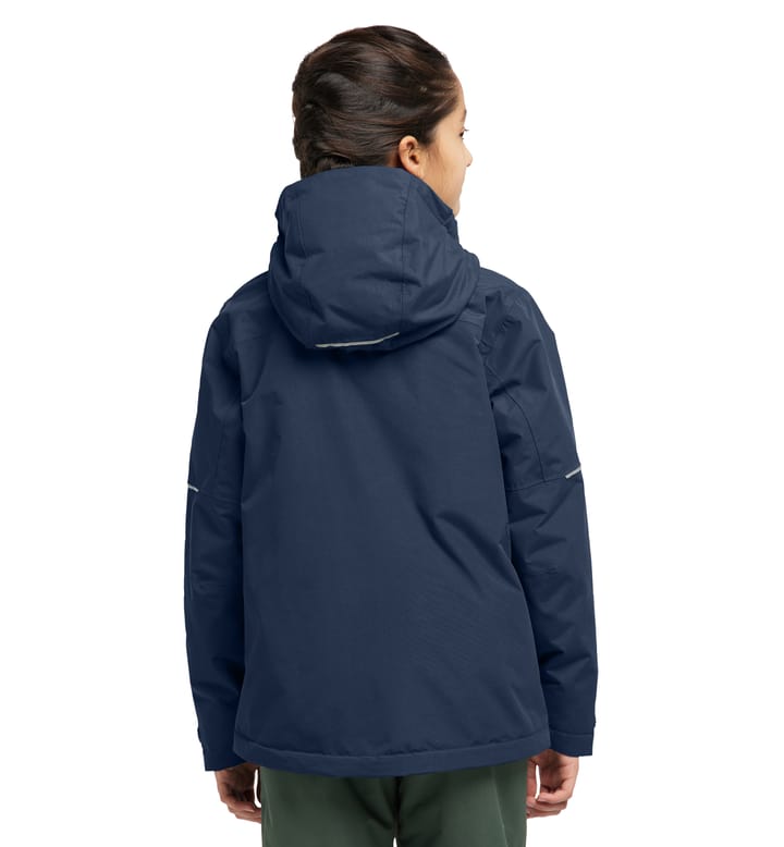 Niva Insulated Jacket Junior Tarn Blue