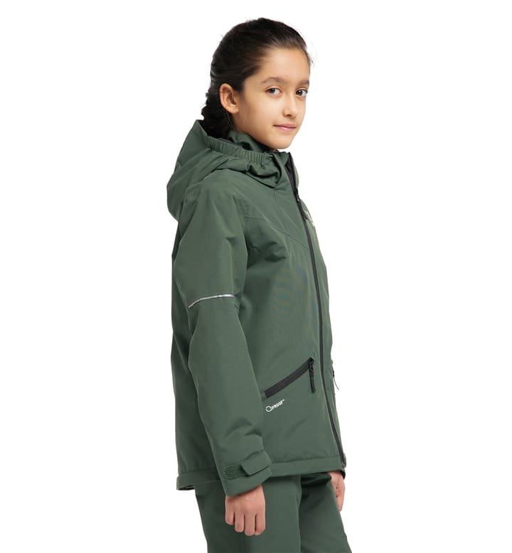 Niva Insulated Jacket Junior Fjell Green