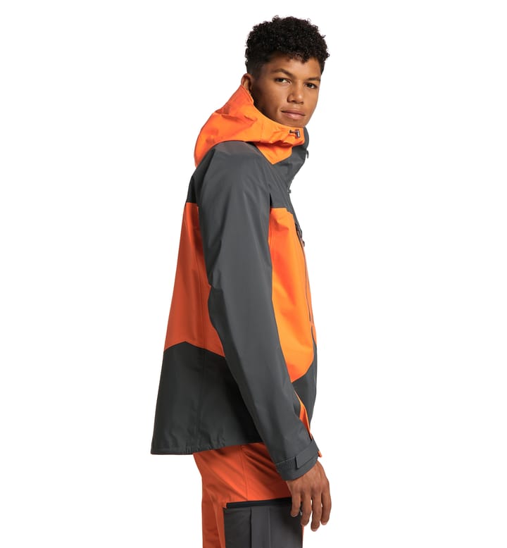 Spitz Jacket Men Flame Orange/Magnetite Spitz Jacket Men Flame Orange/Magnetite