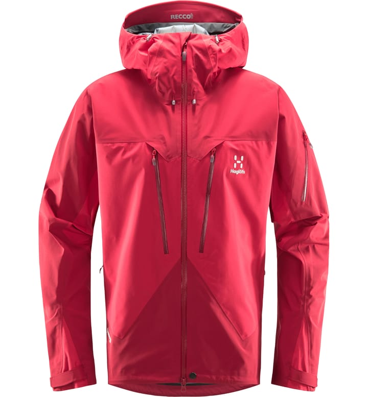 Spitz Jacket Men Scarlet Red/Dala Red