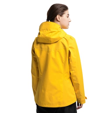 Spitz Jacket Women Pumpkin Yellow