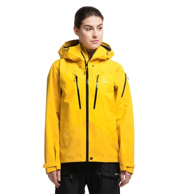 Spitz Jacket Women Pumpkin Yellow