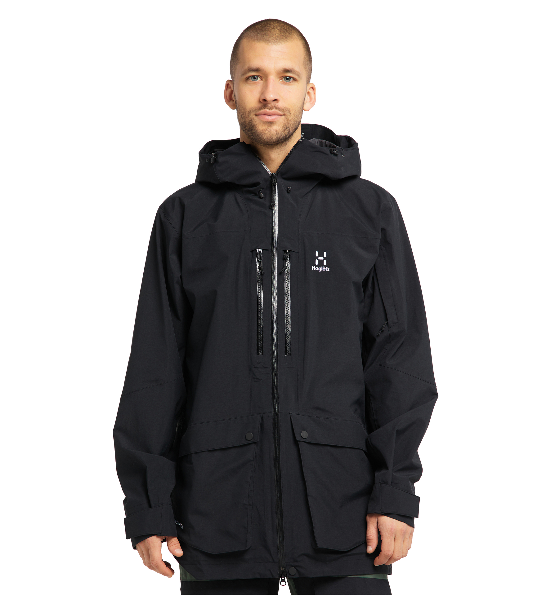 Elation GTX Parka Men | True Black | Outlet Men | Outlet | Haglöfs