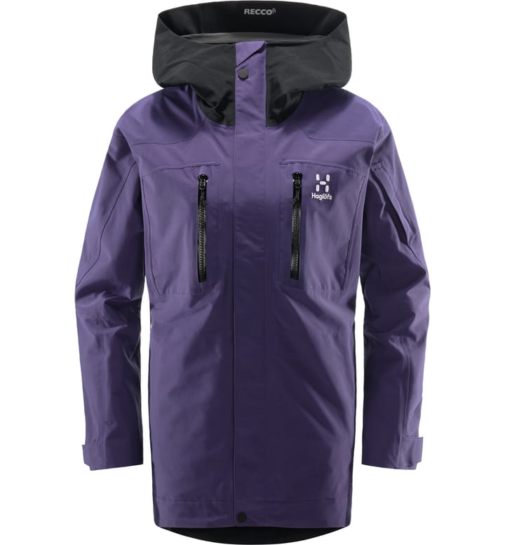 Elation GTX Jacket Women Purple Rain/True Black