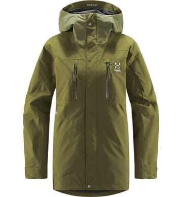 Elation GTX Jacket Women, Elation GTX Jacket Women Olive Green/Thyme Green