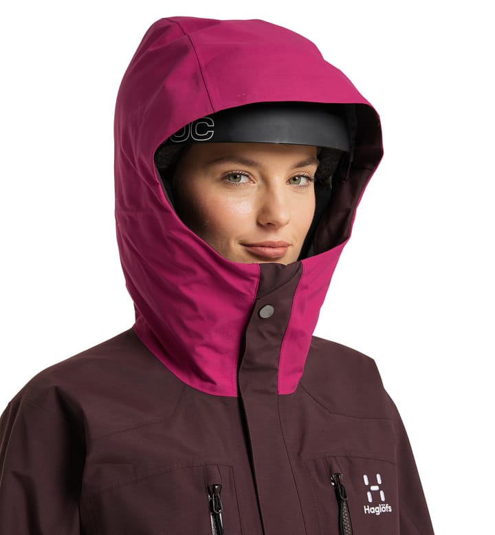 Elation GTX Jacket Women Burgundy Brown/Deep Pink Elation GTX Jacket Women Burgundy Brown/Deep Pink