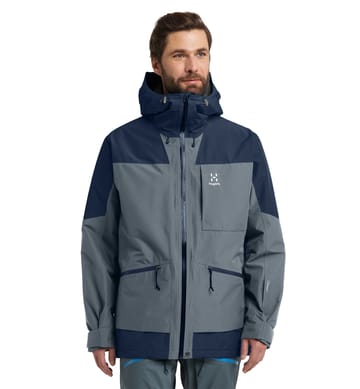 Lumi Insulated Jacket Men, True Black, Winter jackets, Parkas, Waterproof jackets, Raincoats, Jackets, Ski, Snowboarding, Ski jackets, Activities, Jackets, Windbreaker jackets, Windproof jackets, Activities, Men, Ski