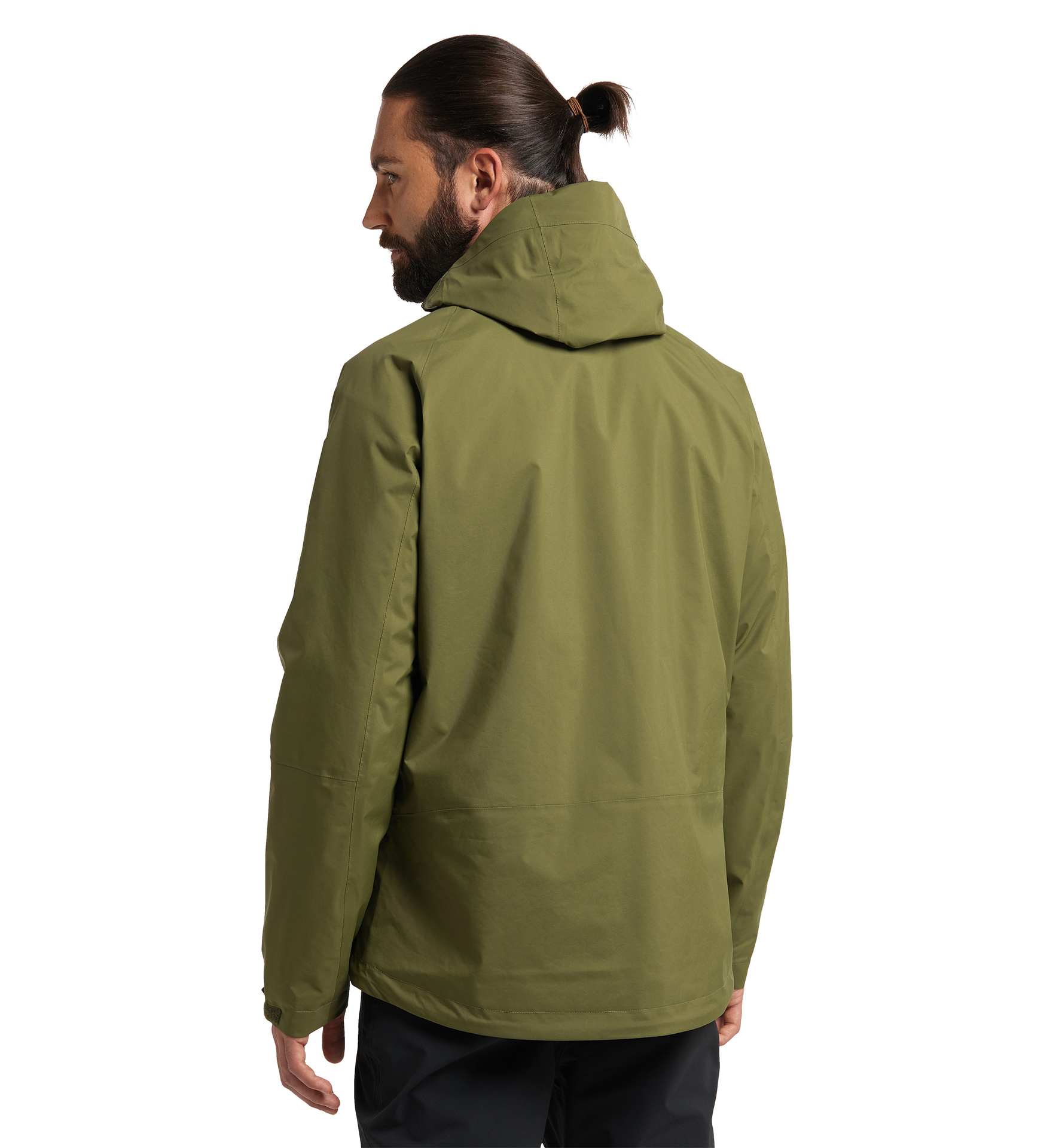 Buy Men Olive Green Solid Bomber Jacket online | Looksgud.in