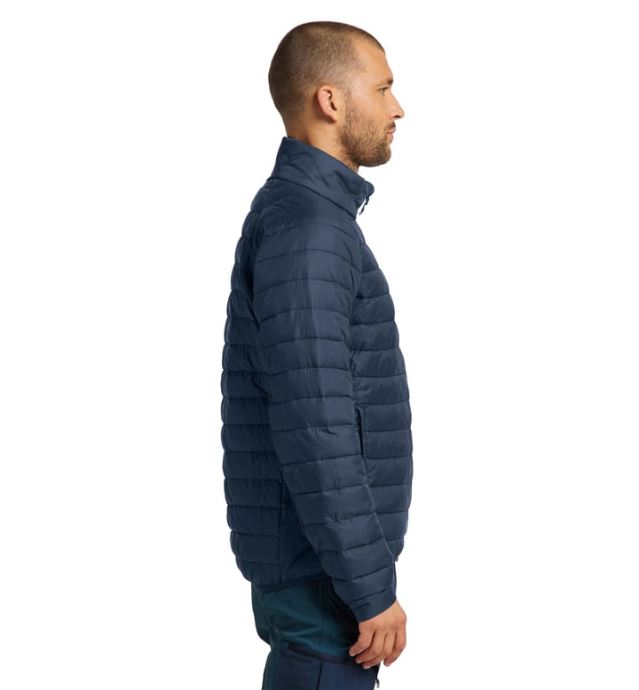 Spire Mimic Jacket Men Tarn Blue Solid Spire Mimic Jacket Men Tarn Blue Solid