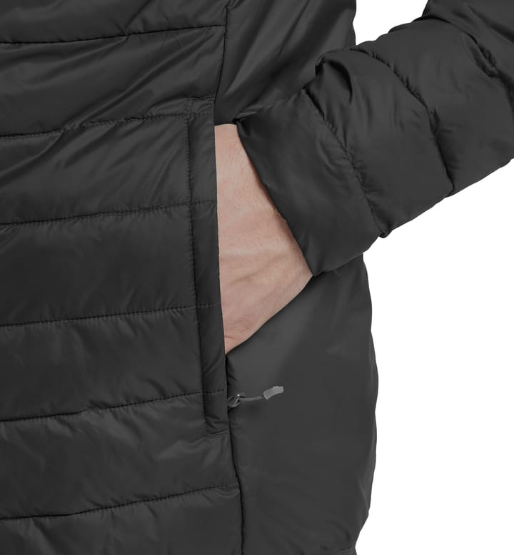 Spire Mimic Hood Men True Black Solid Spire Mimic Hood Men True Black Solid