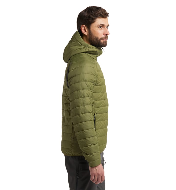 Spire Mimic Hood Men Olive Green Spire Mimic Hood Men Olive Green
