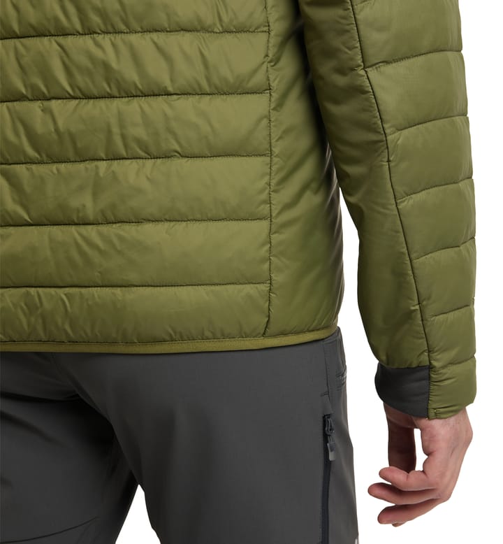 Spire Hood | Green | Activities | Mountaineering | Parkas | Winter jackets | Jackets | Activities | Men | Mountaineering | Insulated jackets | Synthetic insulated jackets | Lightweight | Jackets | Haglöfs