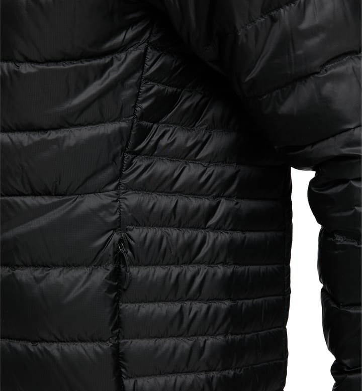 Roc Down Jacket Men | True Black | Insulated jackets | Hiking jackets ...