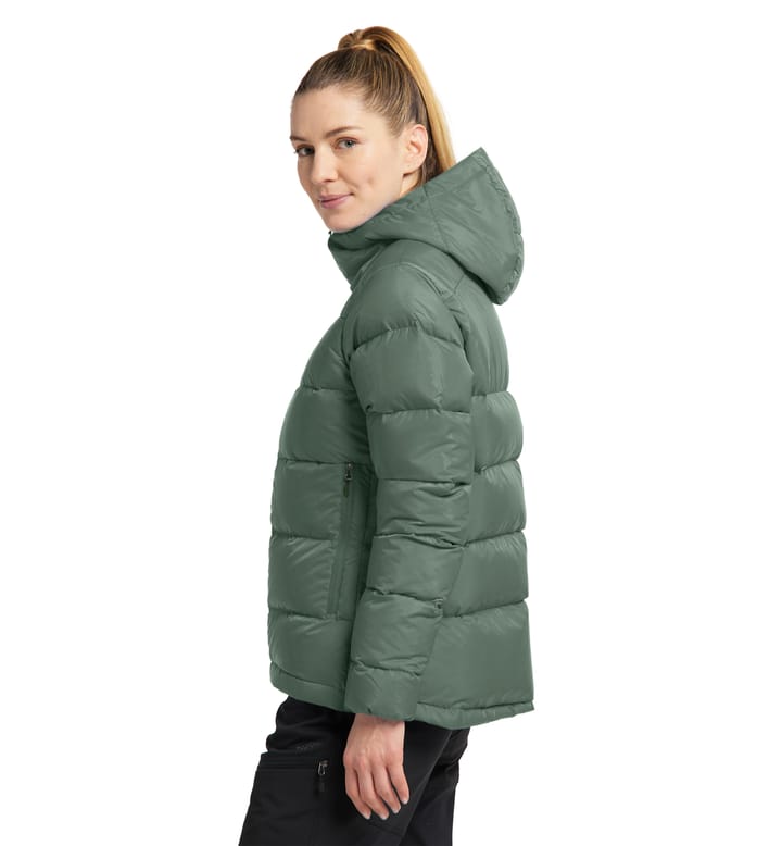 Bield Down Hood Women, Bield Down Hood Women Fjell Green Bield Down Hood Women, Bield Down Hood Women Fjell Green