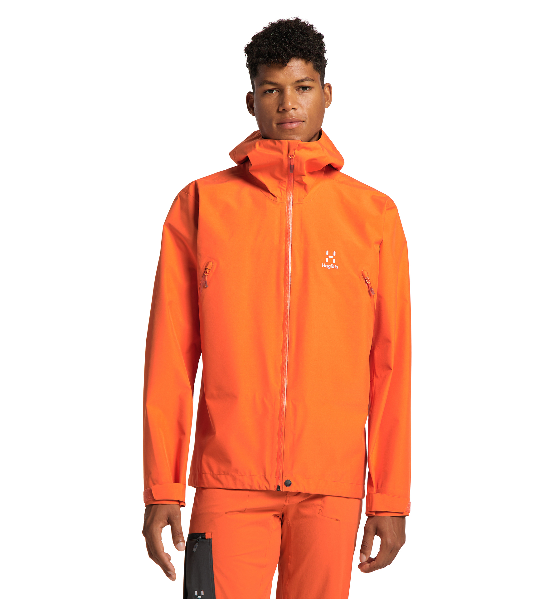 Gore tex store jacket orange