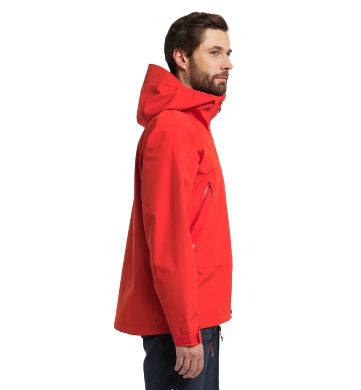 Roc GTX Jacket Men | Zenith Red | Activities | Mountaineering | Shell ...