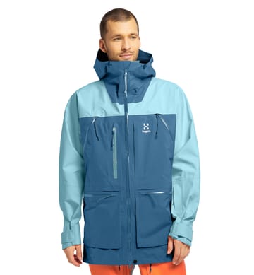 Vassi GTX Pro Jacket Men, Vassi GTX Pro Jacket Men Dark Ocean/Frost Blue
