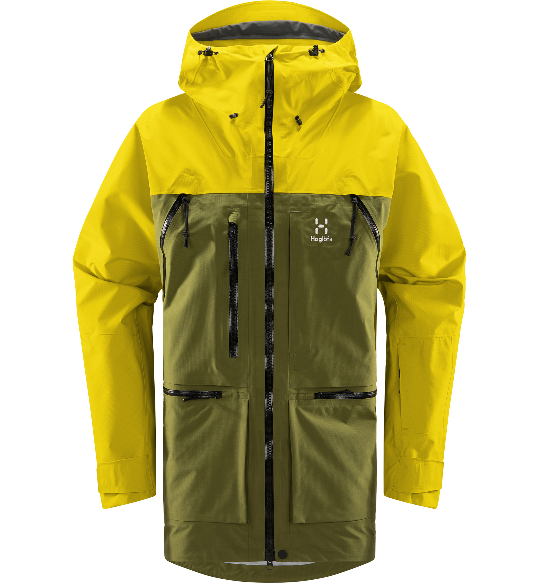 Vassi GTX Pro Jacket Men | Olive Green/Aurora | Jackets | Ski