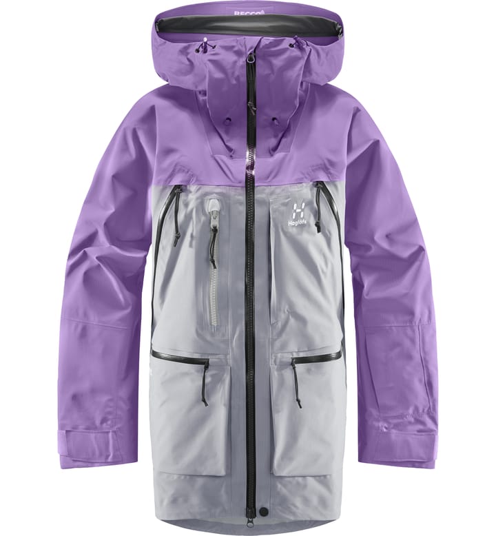 Vassi GTX Pro Jacket Women, Vassi GTX Pro Jacket Women Concrete/Purple Ice