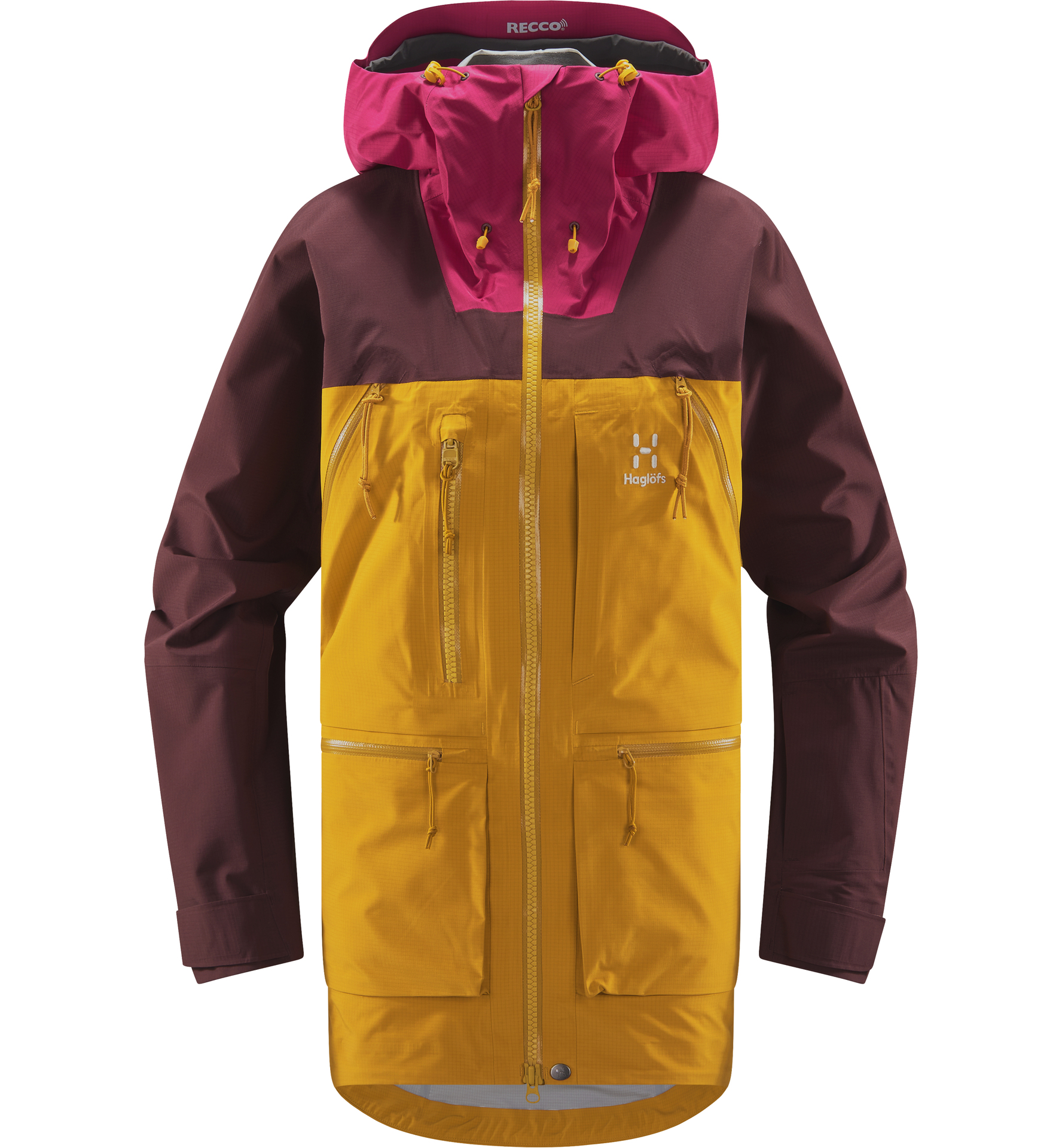Vassi GTX Pro Jacket Women | Concrete/Purple Ice | Shell jackets 