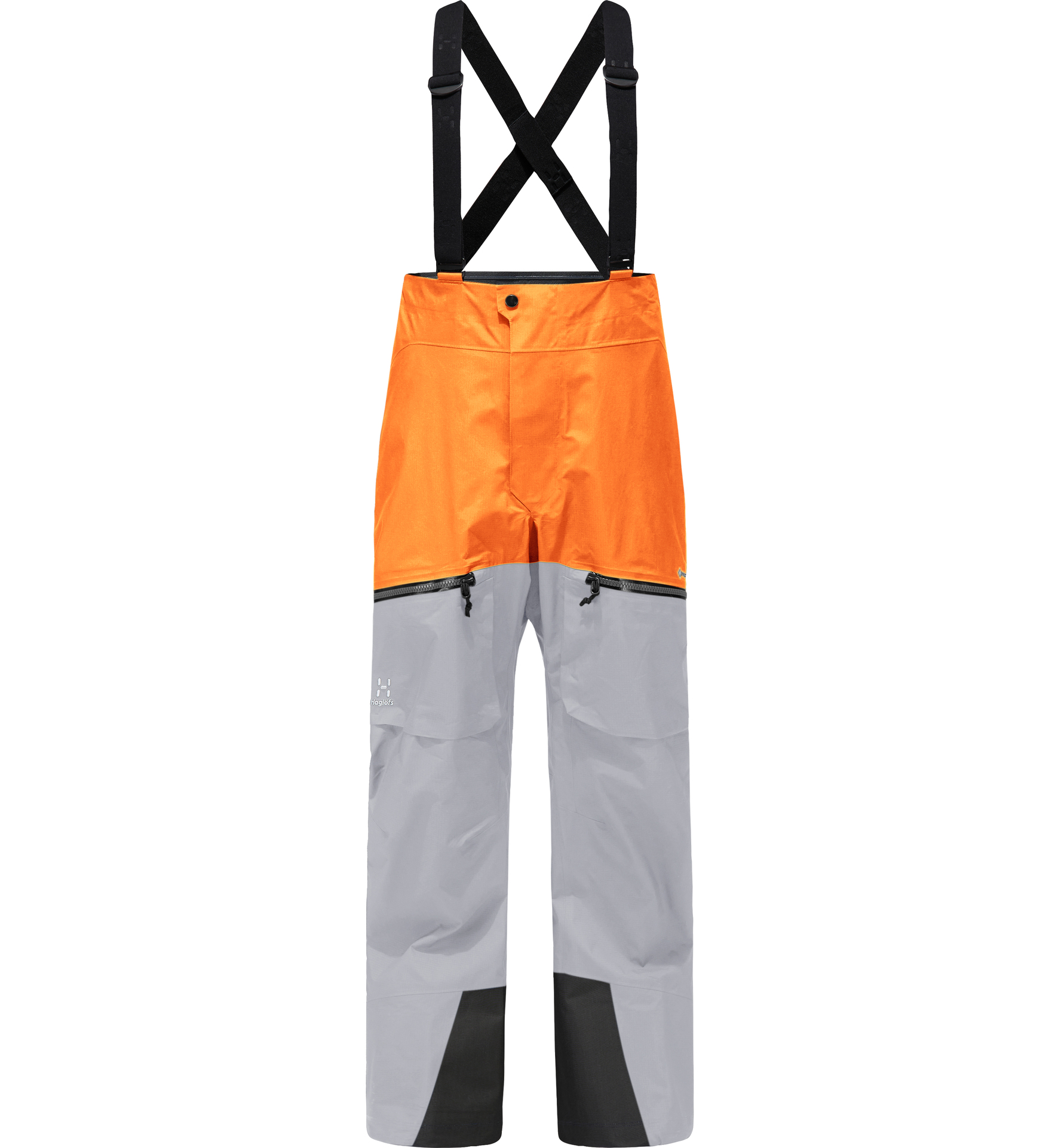 Vassi GTX Pro Pant Men Concrete/Flame Orange Outlet Men Outlet  Haglöfs