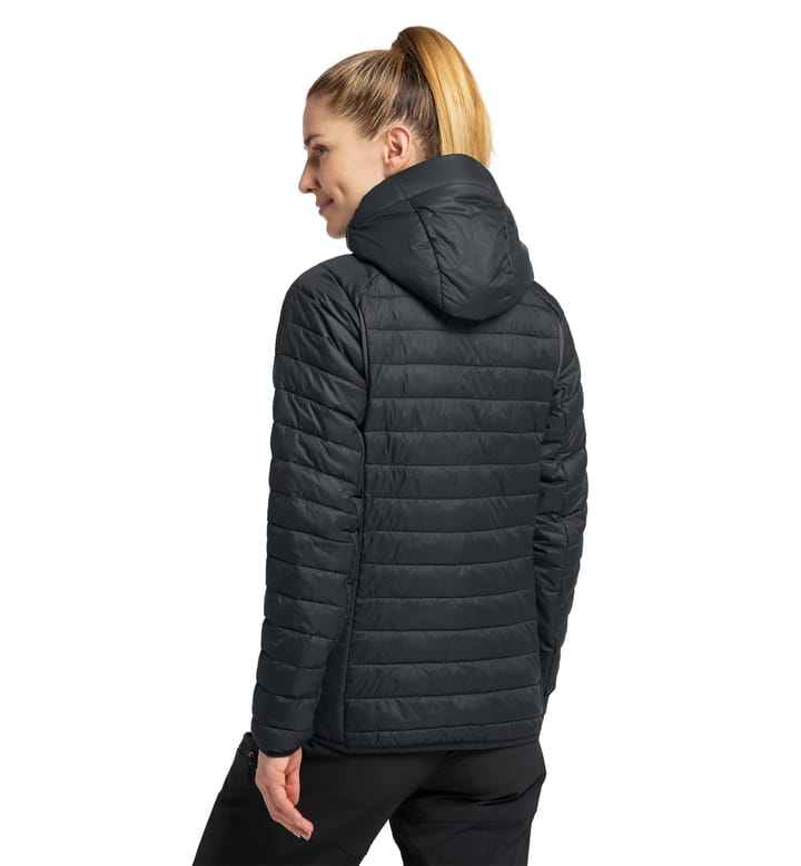 Rapid Mimic Hood Women, Rapid Mimic Hood Women True Black Solid Rapid Mimic Hood Women, Rapid Mimic Hood Women True Black Solid
