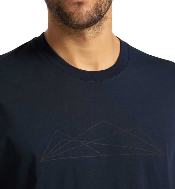 Camp Tee Men, Camp Tee Men Tarn Blue Graphic Camp Tee Men, Camp Tee Men Tarn Blue Graphic