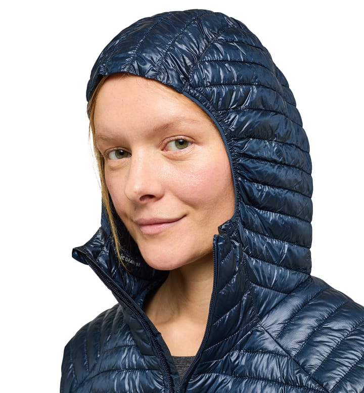 L.I.M Mimic Hood Women | Tarn Blue | Lightweight jackets