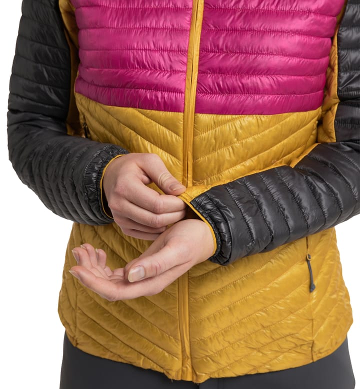 L.I.M Mimic Hood Women Autumn Leaves/Ultra Pink L.I.M Mimic Hood Women Autumn Leaves/Ultra Pink