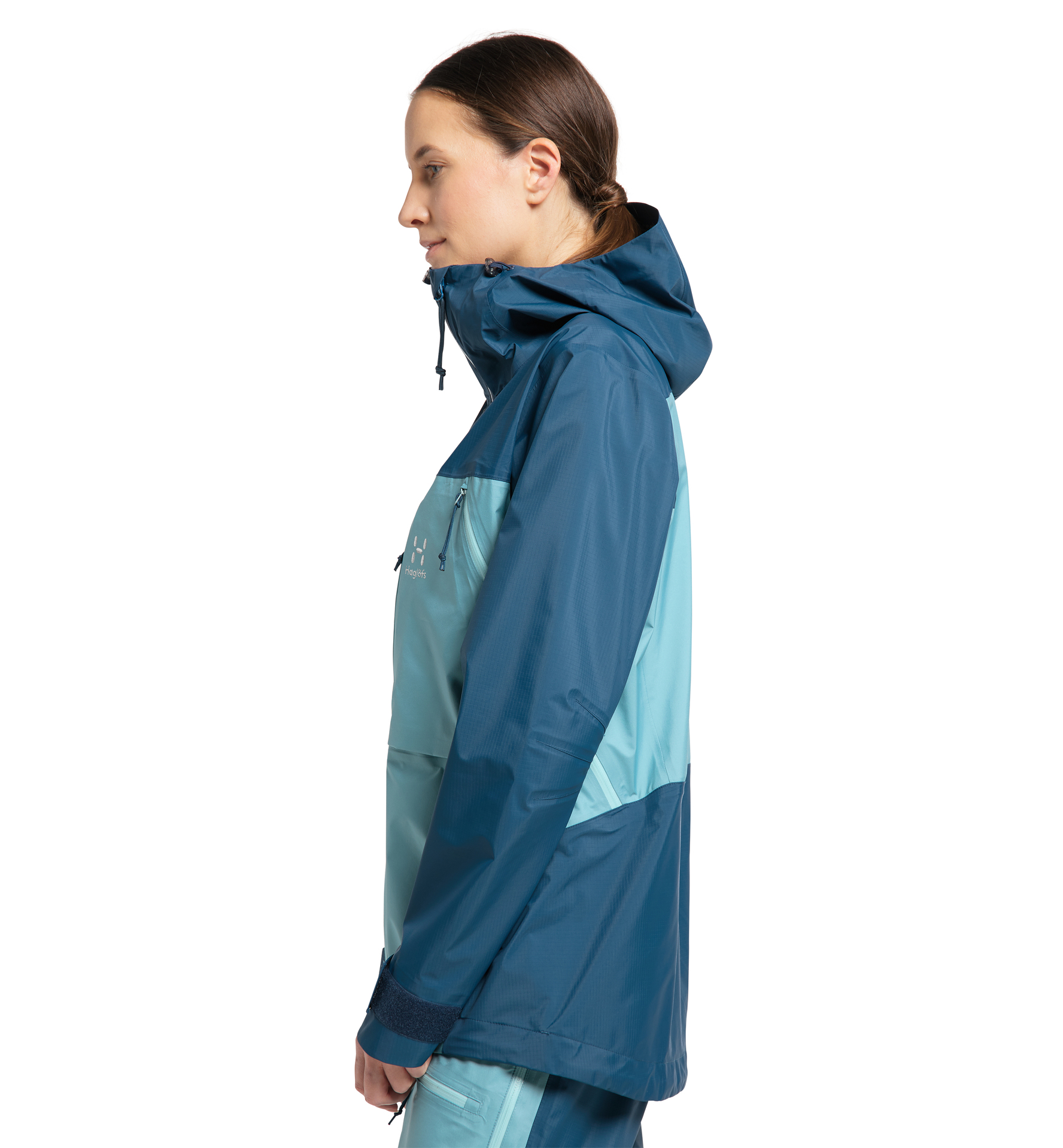 Vassi Touring GTX Jacket Women | Frost Blue/Dark Ocean | Outlet