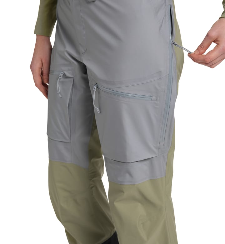 Vassi Touring GTX Pant Women Concrete/Thyme Green Vassi Touring GTX Pant Women Concrete/Thyme Green
