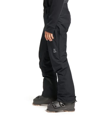 Gondol Insulated Pant Men | True Black | Gefütterte Hosen | Hosen | Shorts  | Aktivitäten | Windhosen, Windbreaker-Hosen | Skihosen | Hosen |  Aktivitäten | Herren | Skifahren | Snowboarden | Skifahren | Snowboarden |  Lange Hosen | Haglöfs