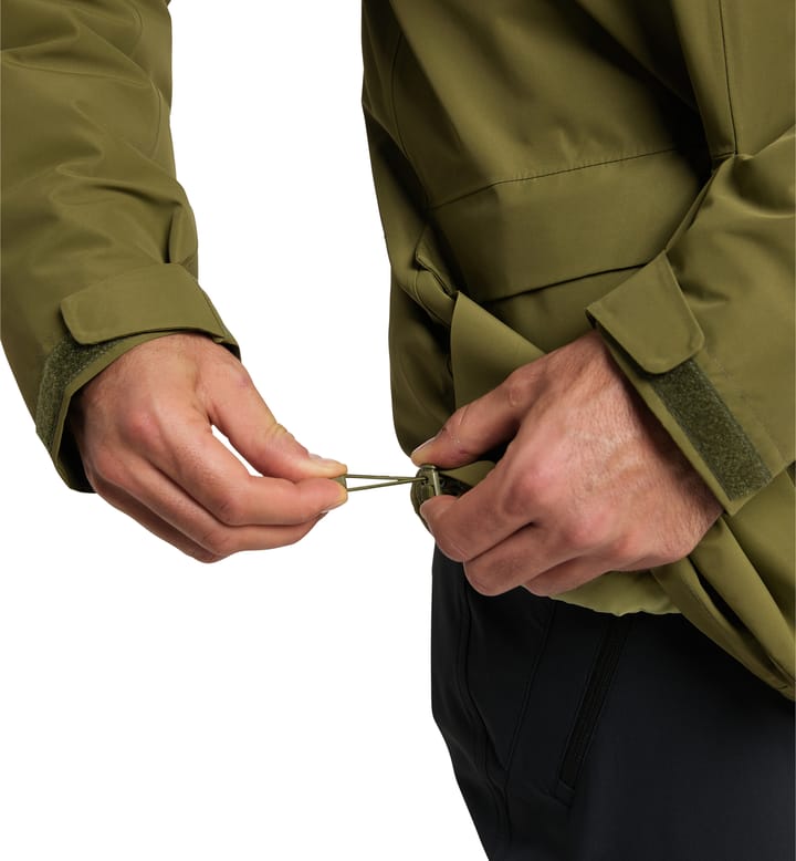 Älv 3-in-1 Down GTX Jacket Men Olive Green Älv 3-in-1 Down GTX Jacket Men Olive Green