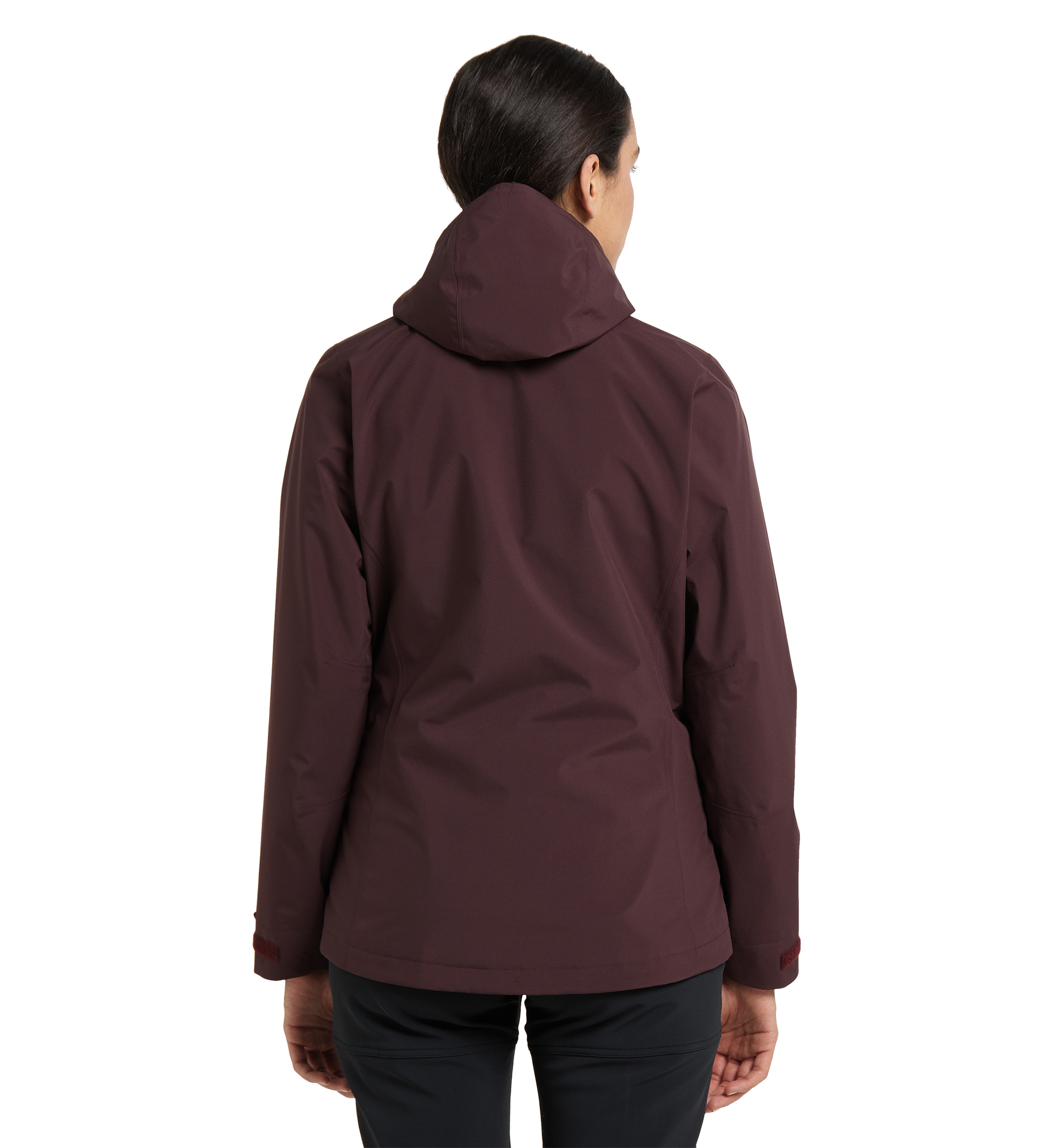 Stuga 3-in-1 Jacket Women | Burgundy Brown | Outlet Dame - Haglöfs