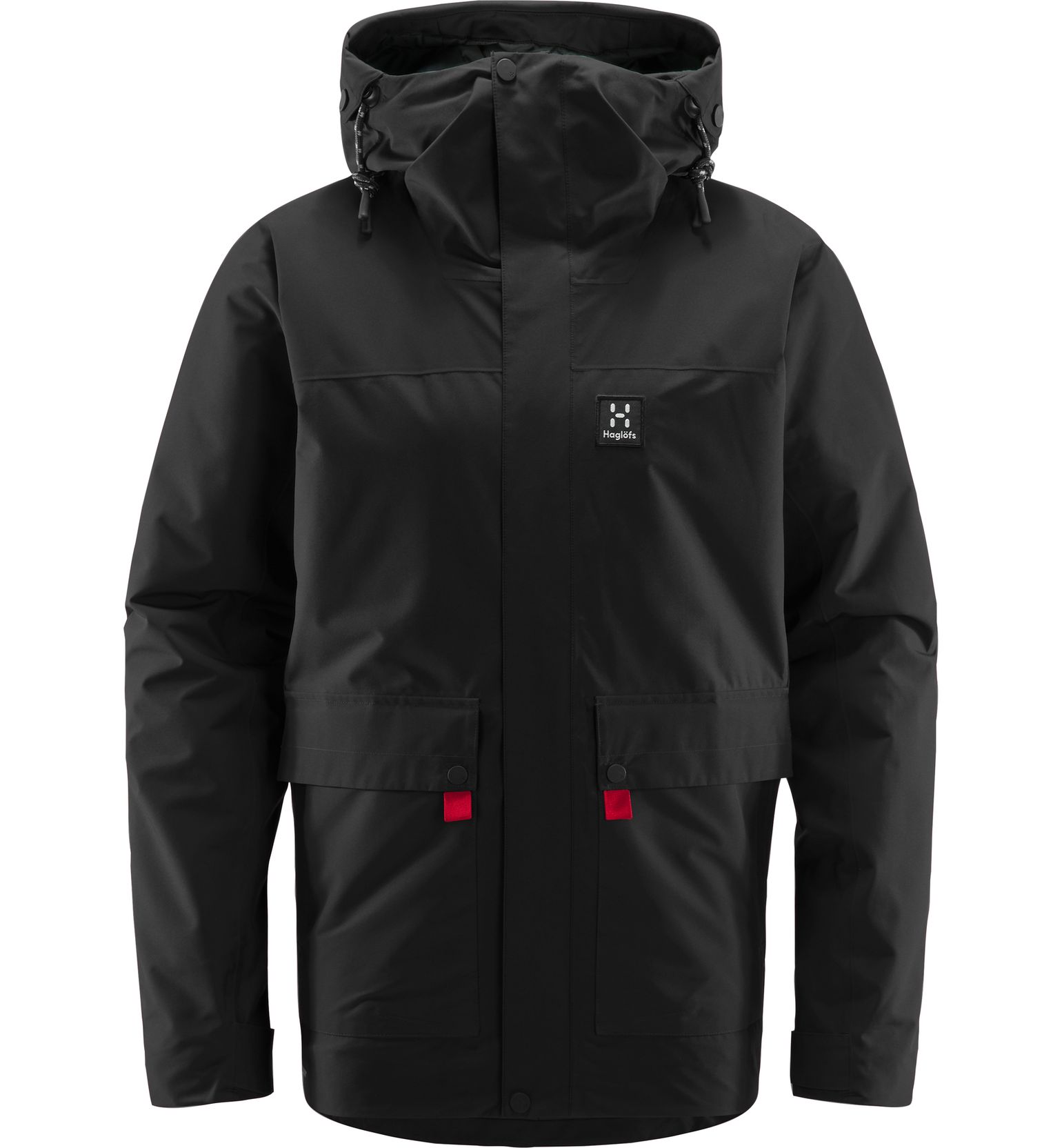 Orsa Jacket Men | True Black | Shell jackets | Lifestyle | Lifestyle |  Windproof jackets | Windbreaker jackets | Jackets | Activities | Raincoats  | Waterproof jackets | Activities | Men | Jackets | Haglöfs