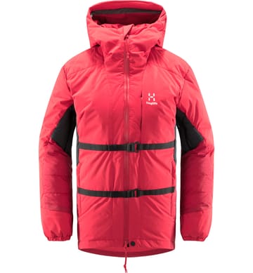 Nordic Expedition Down Hood Women, Nordic Expedition Down Hood Women Scarlet Red/Dala Red