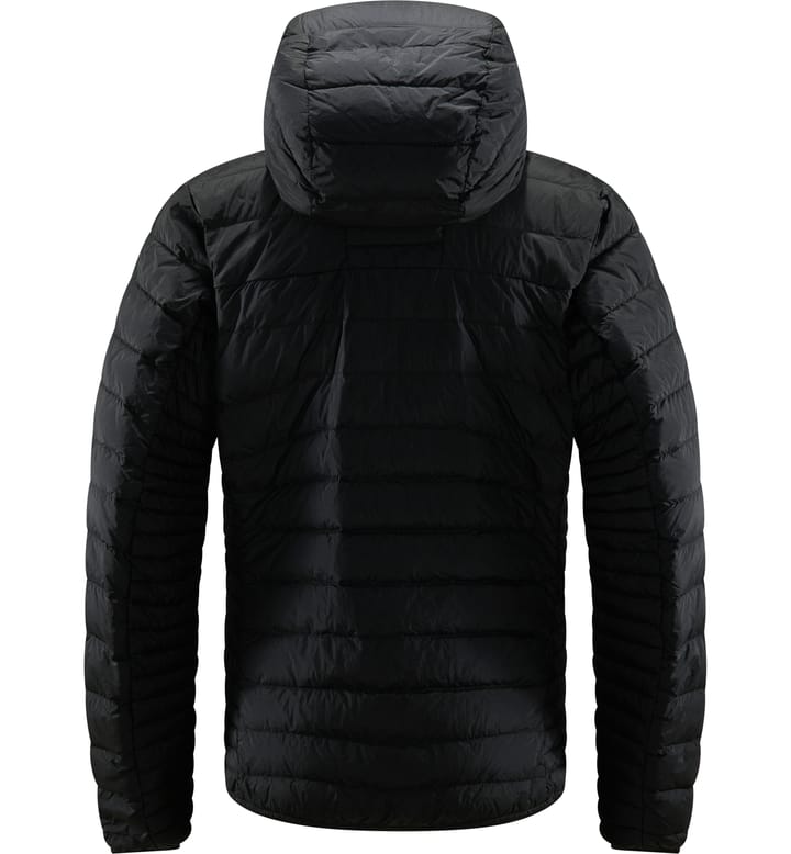 Micro Nordic Down Hood Women True Black Micro Nordic Down Hood Women True Black