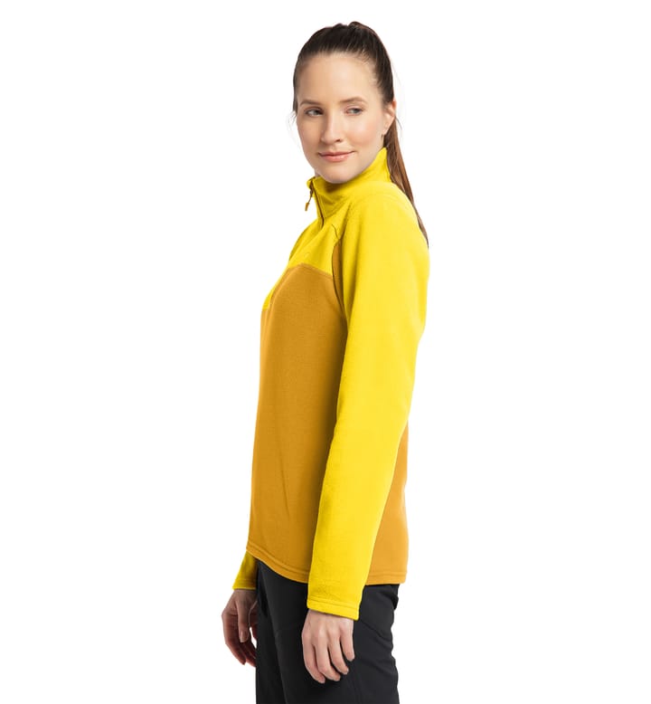 Buteo 1/2 Zip Women, Buteo 1/2 zip Women Pumpkin Yellow/Autumn Leaves Buteo 1/2 Zip Women, Buteo 1/2 zip Women Pumpkin Yellow/Autumn Leaves