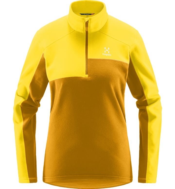 Buteo 1/2 Zip Women, Buteo 1/2 zip Women Pumpkin Yellow/Autumn Leaves Buteo 1/2 Zip Women, Buteo 1/2 zip Women Pumpkin Yellow/Autumn Leaves