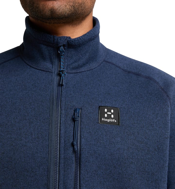 Risberg Jacket Men Tarn Blue Solid Risberg Jacket Men Tarn Blue Solid