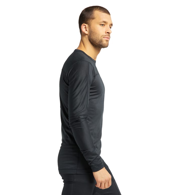 Natural Blend Tech Crew Neck Men, Natural Blend Tech Crew Neck Men True Black Natural Blend Tech Crew Neck Men, Natural Blend Tech Crew Neck Men True Black