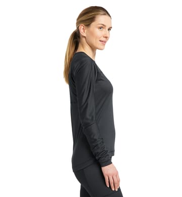 Natural Blend Tech Crew Neck Women, Natural Blend Tech Crew Neck Women True Black